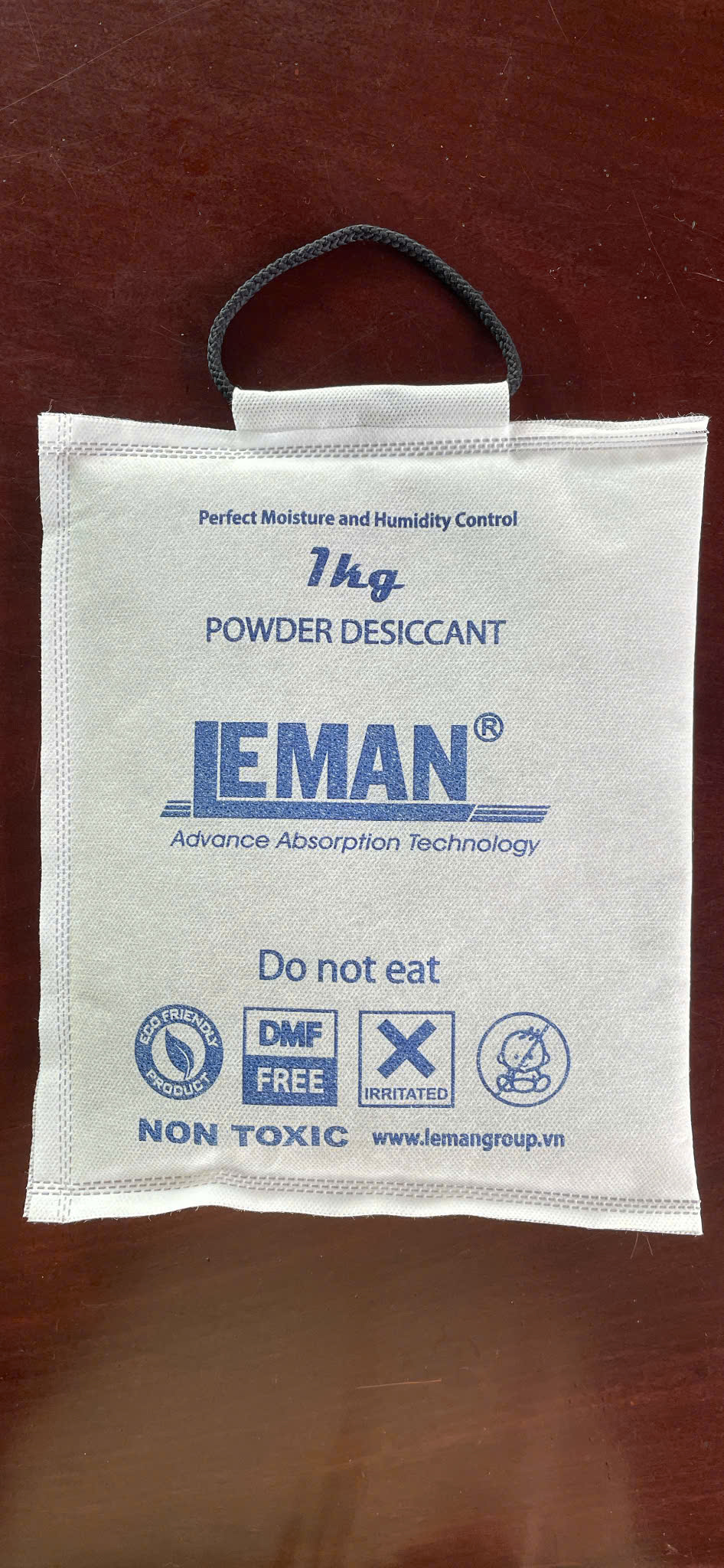 Túi hút ẩm Clay 1000grs/ 1 túi (Leman- Activated Clay 1000grs/ 1 bag)