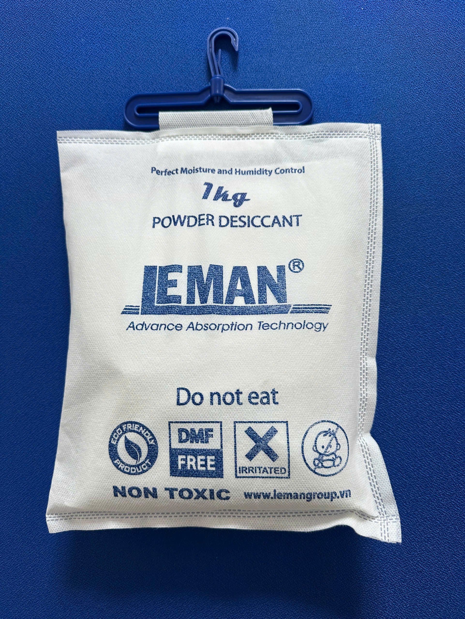 Túi hút ẩm Cacl2 -Leman 1000grs/túi