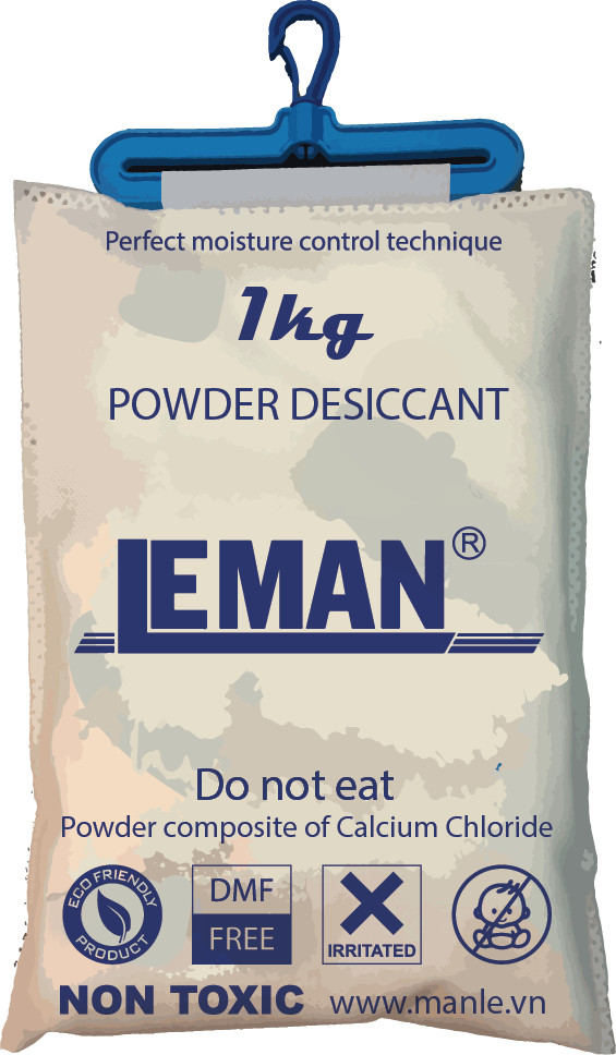 Túi hút ẩm Leman 1000gr/ 1 túi
