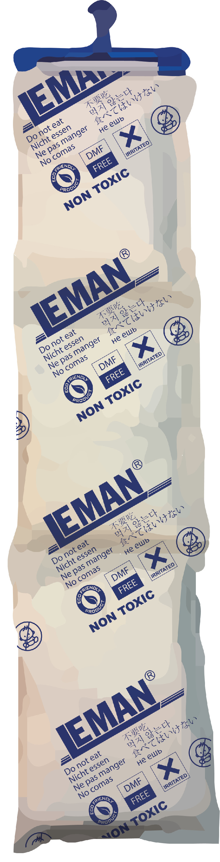Túi hút ẩm Leman 1000gr/ 3 túi